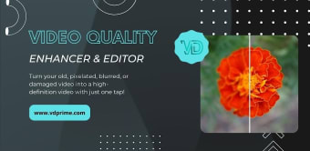 Video quality enhancer-editor