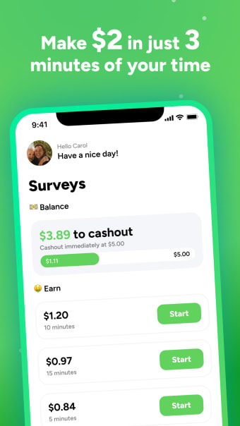 Kaching - Cash for Surveys