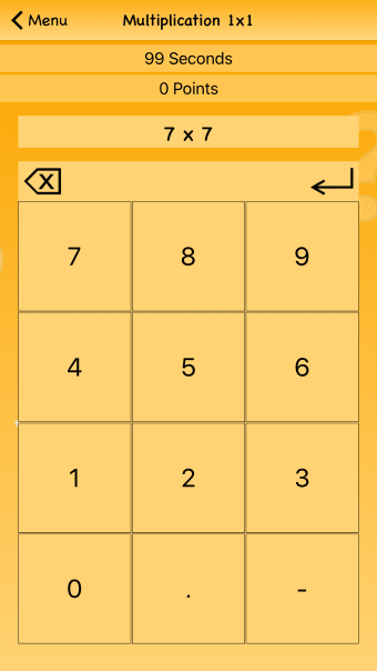 Multiplication 1x1 - Math Game
