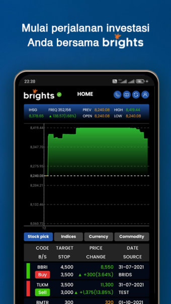 Brights - Trading system
