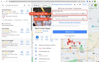 GRLink - Google Review Link Generator