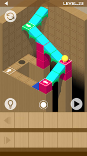 Woodish Brick  Ball Puzzles - Block Puzzle Game