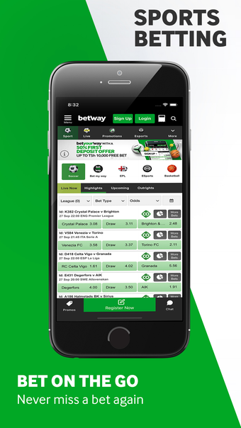 Betway Sport Betting