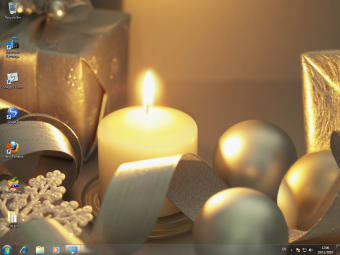 Temat Holiday Lights Windows 7