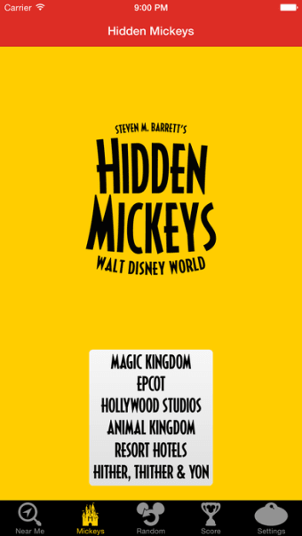 Hidden Mickeys: Walt Disney World Edition