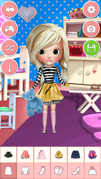 Dress up fashion dolls - make up games