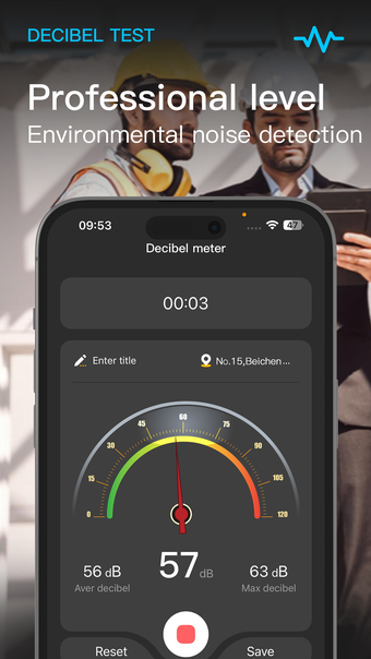 DB-Decibel sound level meter