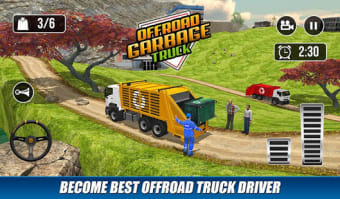 Offroad Garbage Truck: Dump Truck Driving Games