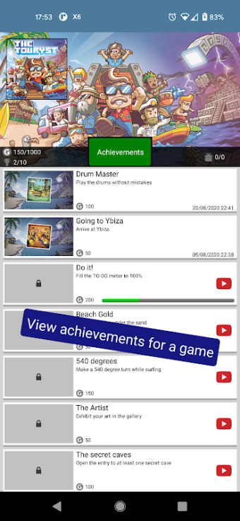 My Xbox Friends & Achievements (Free Version)