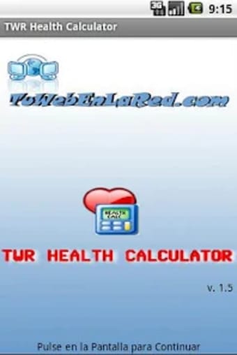 TWR Health Calculator