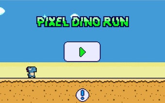 Pixel Dino Run Game