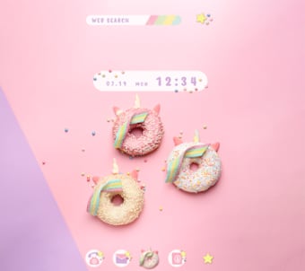 Unicorn Donuts Theme