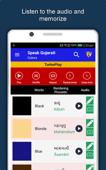 Learn Gujarati Language App