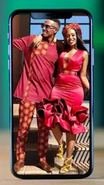 African Couple Wear