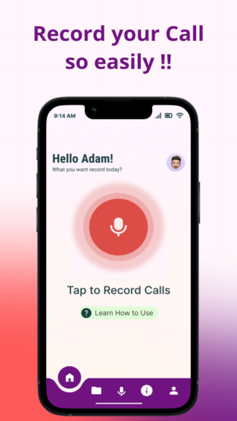 Call Recorder App by NIGII