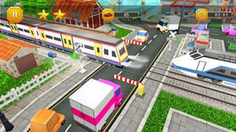 Real Railroad Crossing 3D