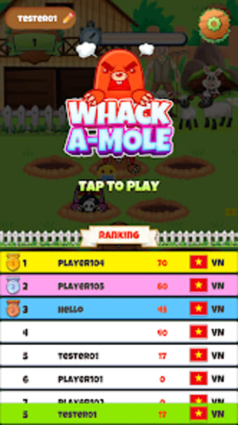 Whack A Mole Mobile
