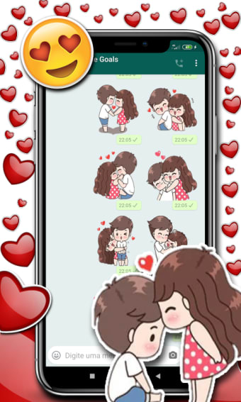 Couple Love Stickers