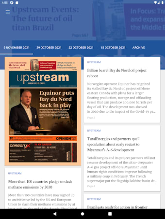 Upstream e-paper