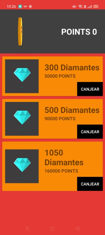 Diamantes for F Fire