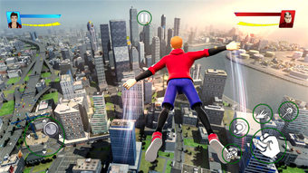 Fighting Spider Rope Hero Game