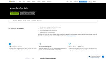 Imagen 0 para Azure DevTest Labs
