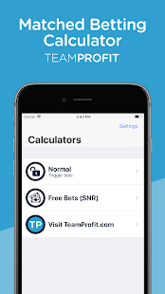 Matched Betting Calculator TP