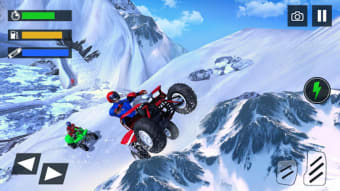OffRoad Snow Mountain ATV Quad Bike Racing Stunts
