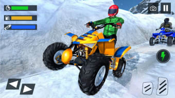 OffRoad Snow Mountain ATV Quad Bike Racing Stunts