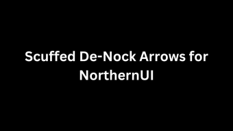 Oblivion Scuffed De-Nock Arrows for NorthernUI Mod