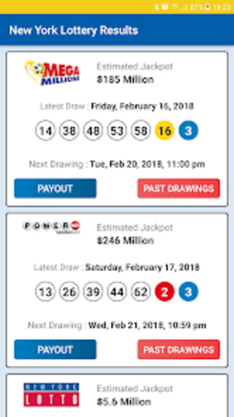 NY Lottery Results - Winning n