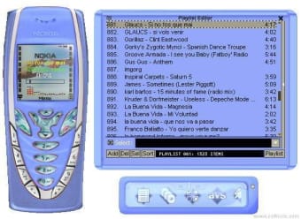 Nokia 7210 Winamp 3 Skin