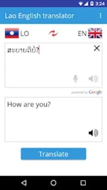 Lao English translator