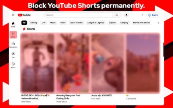 Youtube shorts blocker