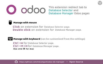 Odoo Manager Database