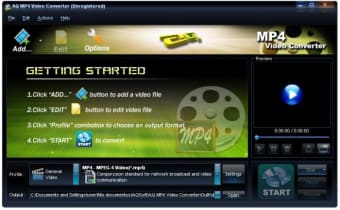 AQ MP4 Video Converter