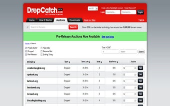 RB DropCatch Exporter