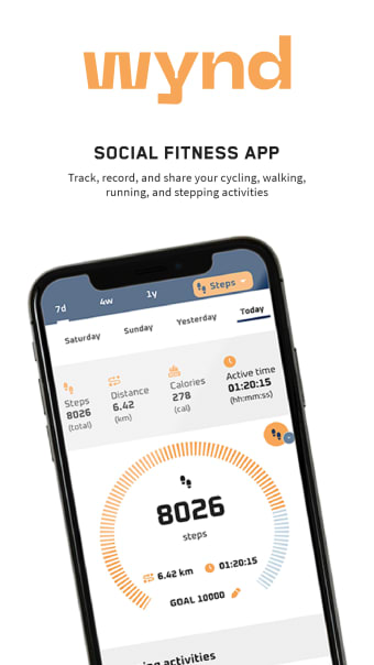 wynd : social fitness app