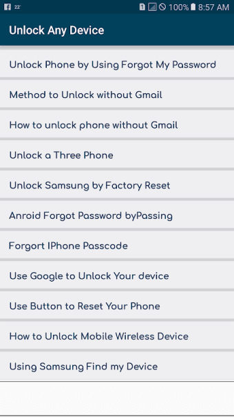 Unlock Any Device guide Free