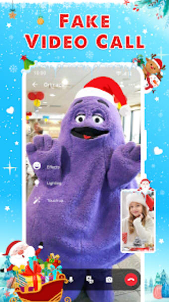 Grimace Prank Video Call Chat