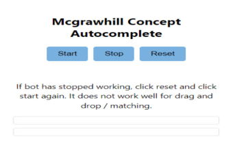 Mcgrawhill Concept Autocomplete