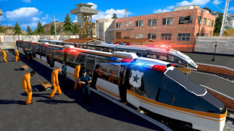 Police Train Simulator 3D: Prison Transport