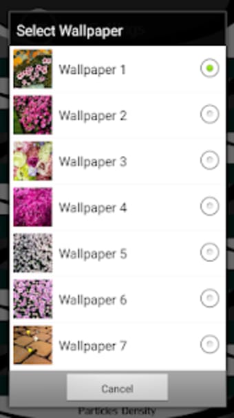 Live Wallpapers - Flowers
