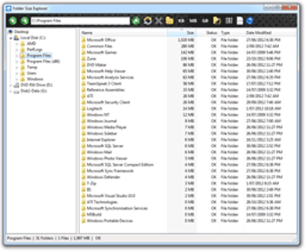 Folder Size Explorer