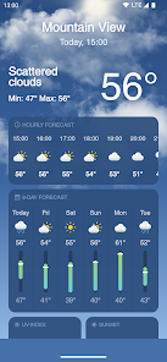 Weathersea - Daily Forecast