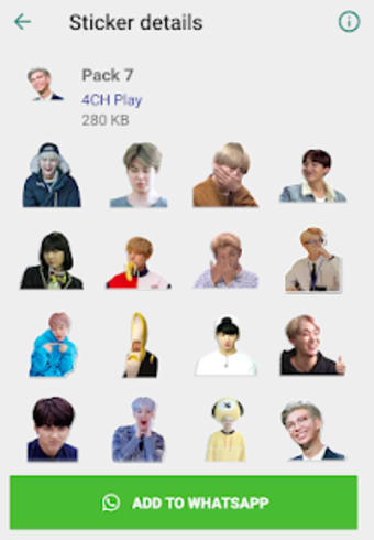 BTS Funny Stickers 2019 - WAStickerApps