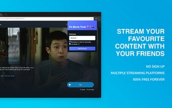 Watchflix: stream party w/ friends