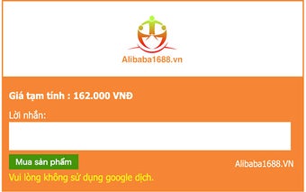 Alibaba1688.VN - Công cụ đặt hàng