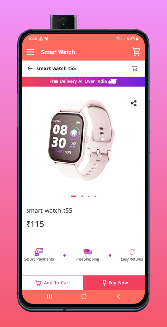 Smart Watch : Online Shopping