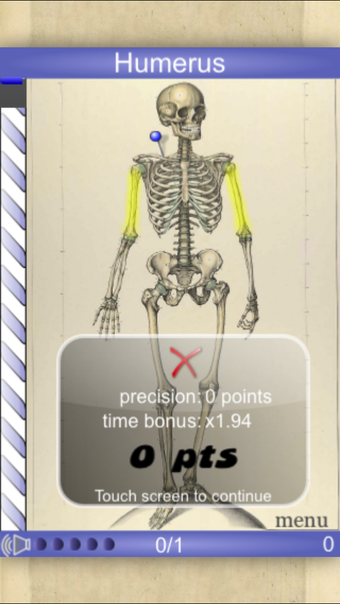 Speed Bones Lite Quiz